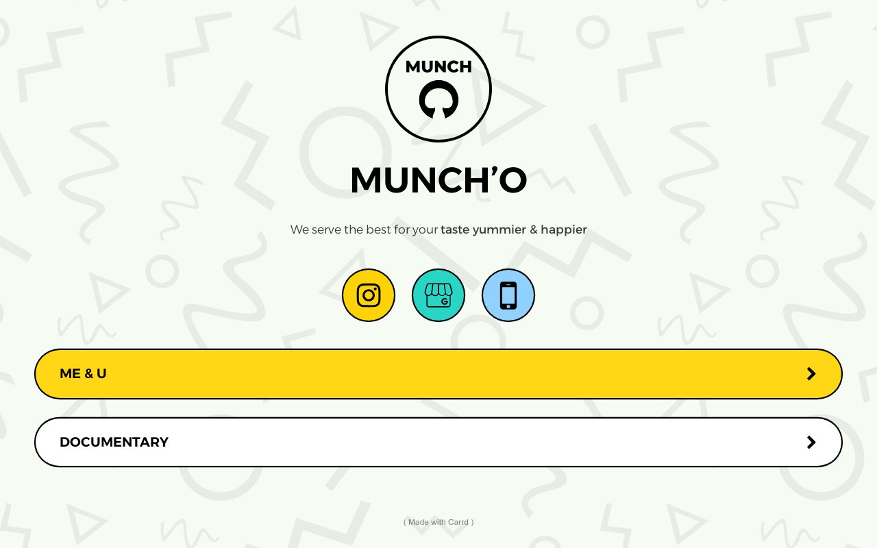 Carrd profile picture for @muncho